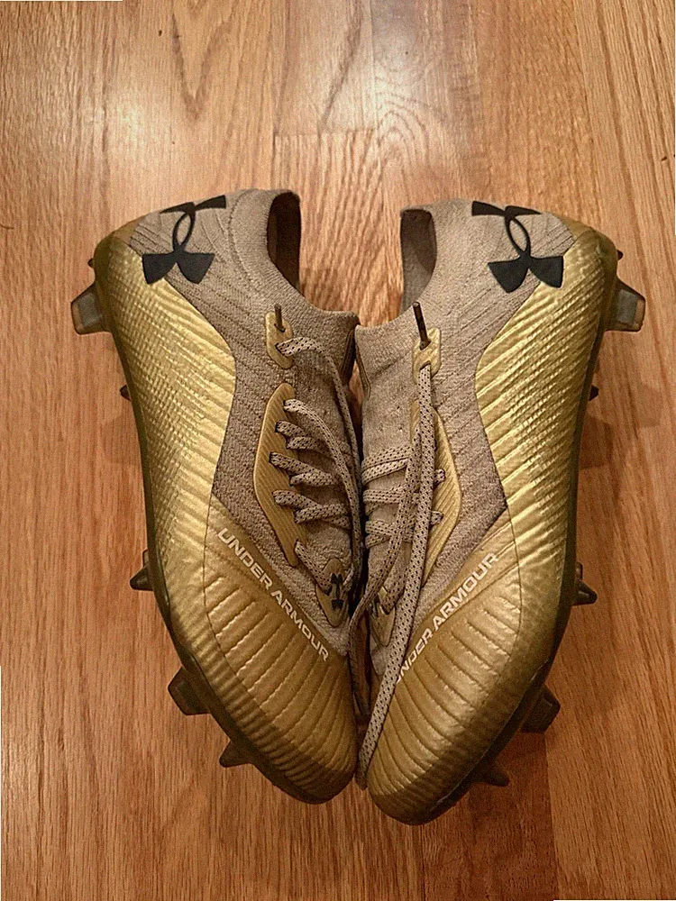Soccer Cleats Under Armour Shadow Elite 2 FG Ivory Dune Size 7.5