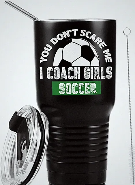 Soccer Coach Gifts, Funny Gift Idea for Appreciation, Christmas, Birthday, 30Oz