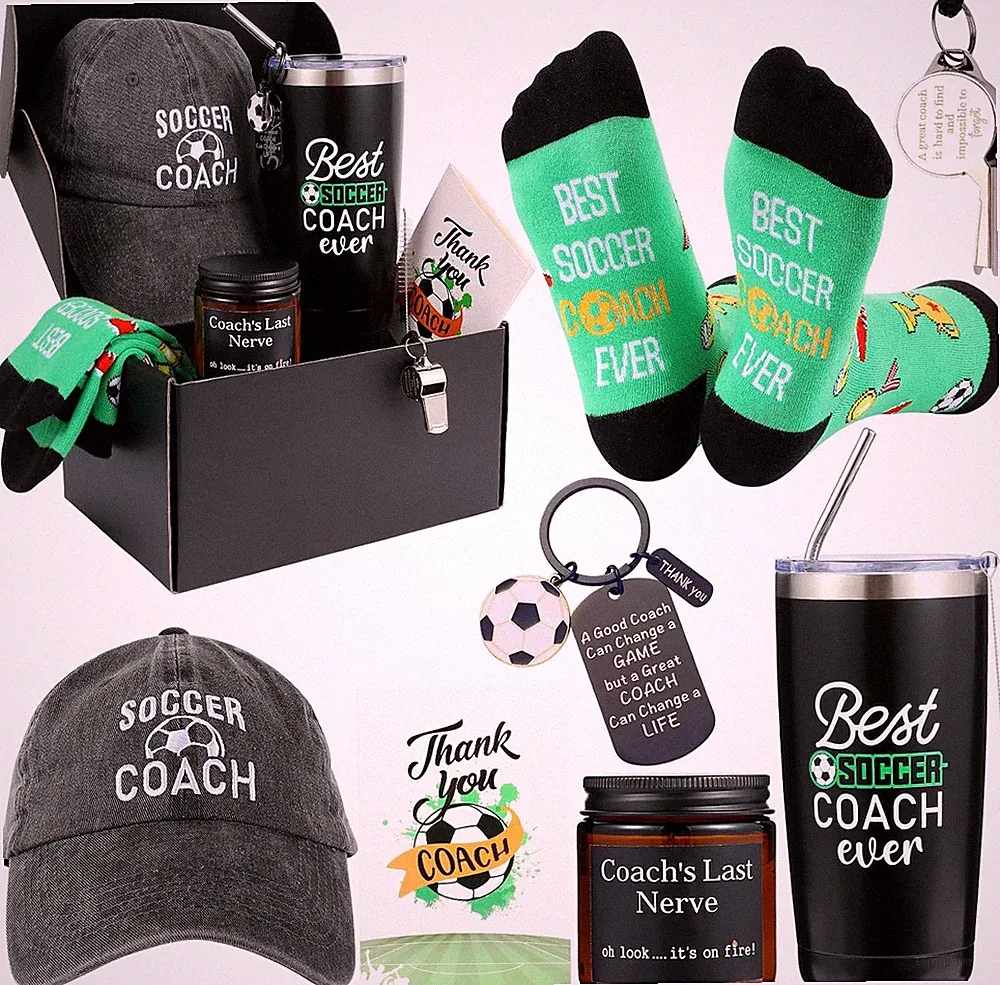 Soccer Coaches Gifts, Best Coach Ever, Christmas Gift, Thank You Gifts for Footb
