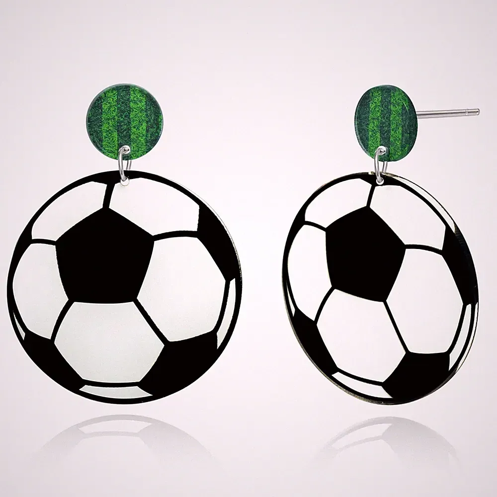 Soccer Earrings for Women