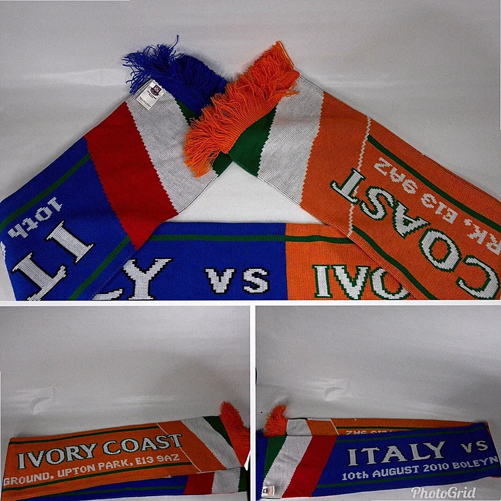 ivory coast soccer scarf