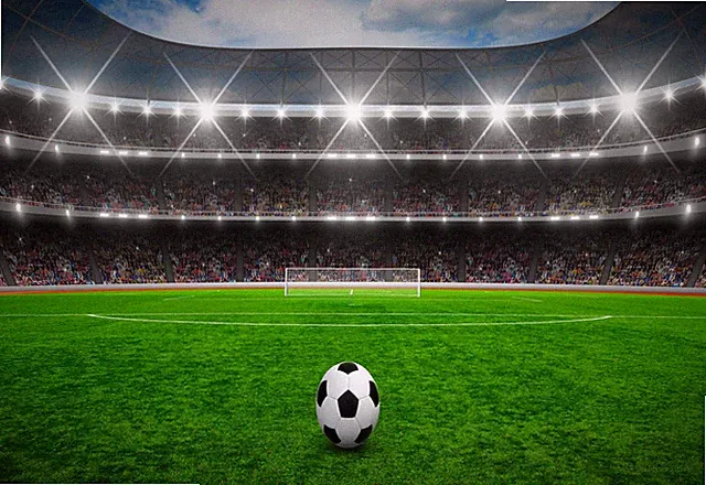 Soccer Field Backdrop 7x5ft Sport Stadium Adults Man Boy Birthday Party Footb...