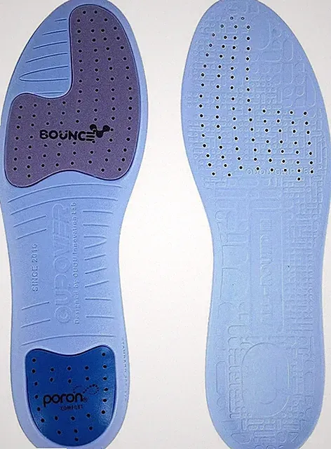 Soccer Football Cleat Insole Insert Gen3-Standard Thickness Blue Sky (US9.5-10)