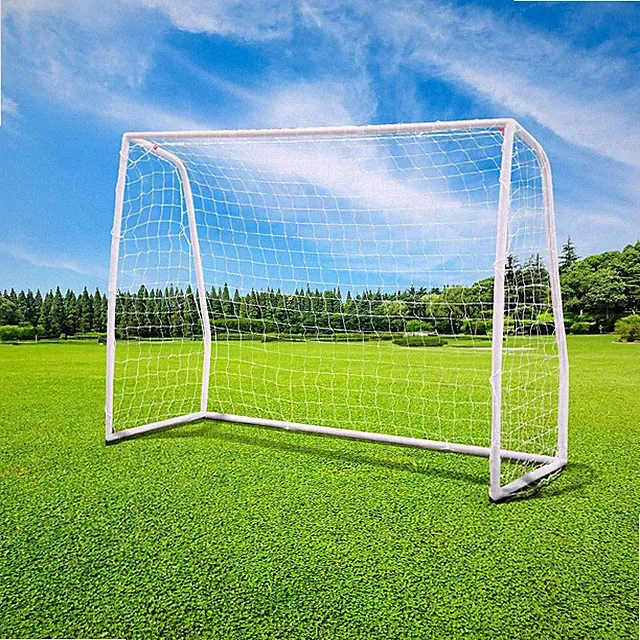 Soccer Goal 8ft x 6ft Soccer Goals for Backyard with 1pcs Replacement Net