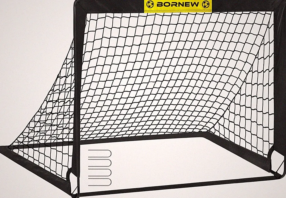 Soccer Goal - Backyard & Indoor Soccer Goals for Kids, 4X3 Ft Portable Pop up So