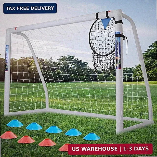 Soccer Goal for Backyard 10×6.5, 8×6 and 6×4 FT Soccer Goals Weatherproof and Po