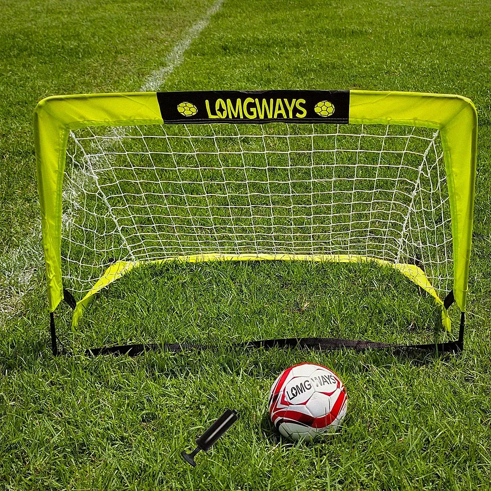 Soccer Goal for Kids + Youth with Carry Bag for Practice & Games