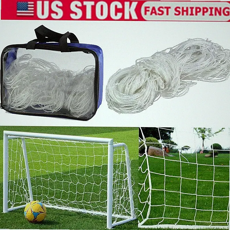 Soccer Goal Net 6 x 4' Portable Backyard Kid Football Training Outdoor For Child
