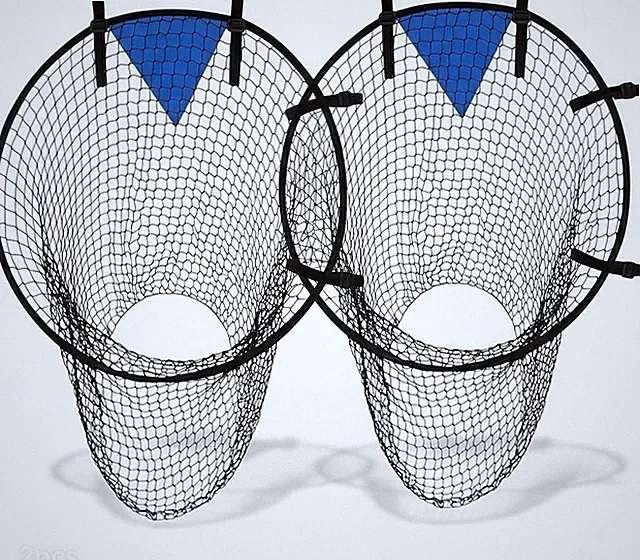 Soccer Goal Target Net Top Bins Training (2Pcs), Top Corner Shooting Target with