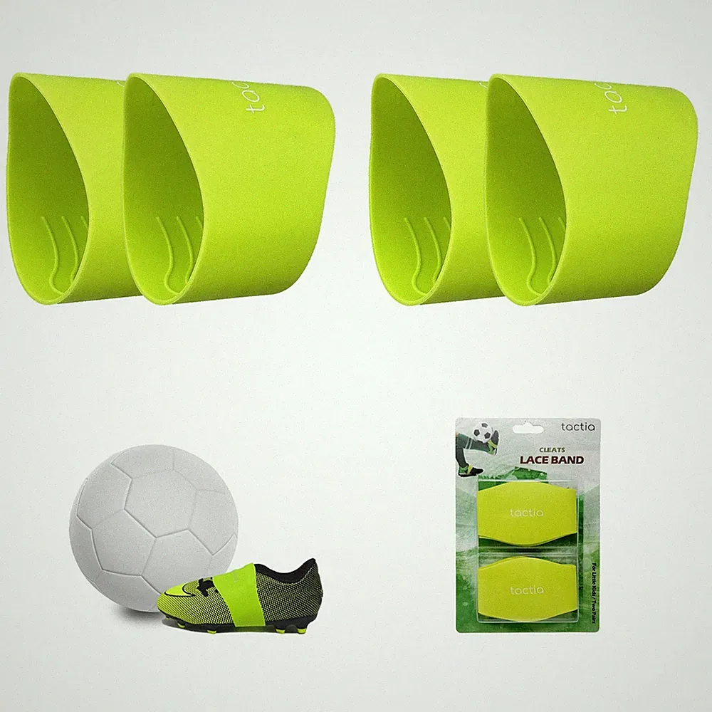 Soccer Lace Bands Youth, Premium Silicone, Cleat Lace Covers, Lace Bands for...