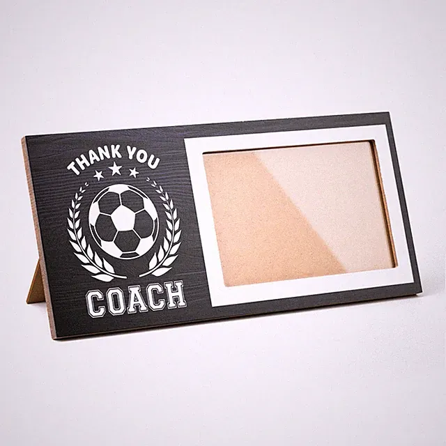 Soccer Picture Frame Thank you Coach Gift for Sports Graduation Birthday Reti...