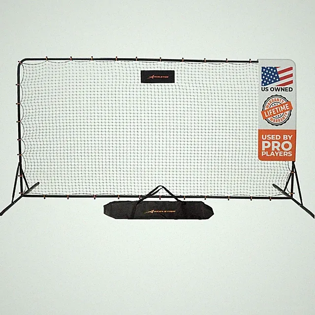 Soccer Rebounder Net Feet Practice Soccer Training Equipment | Portable, Easy...