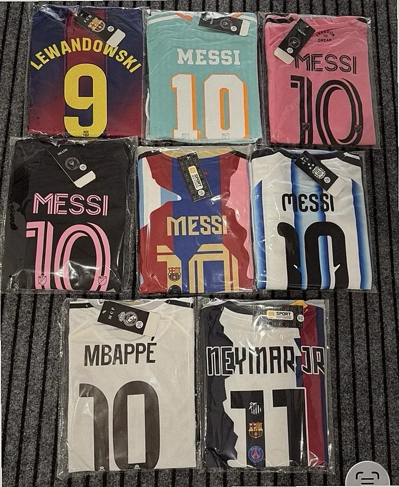 Soccer sets for kids, Jersey with shorts, $20 each set