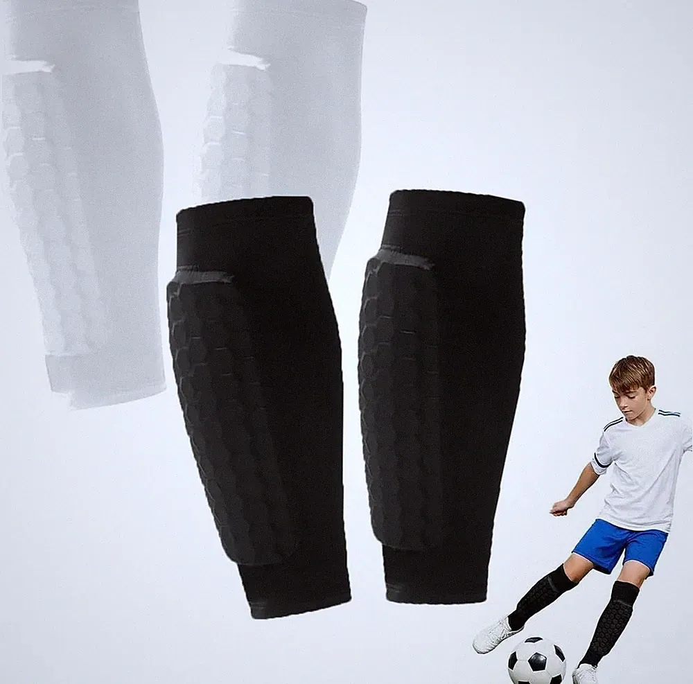 Soccer Shin Guards-2 Pairs Shin Pads for Kids Adults Teens,Shin Guards Soccer Ca