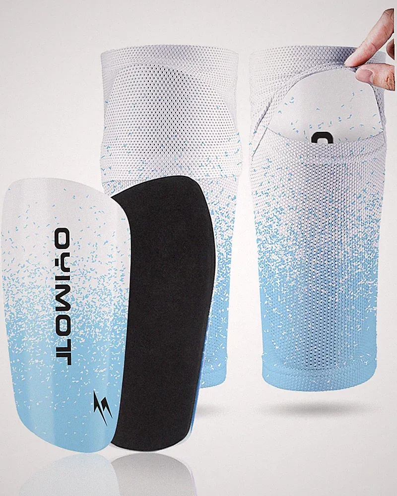 "Soccer Shin Guards for Kids and Adults, Protective Shin Pads with Pocket"