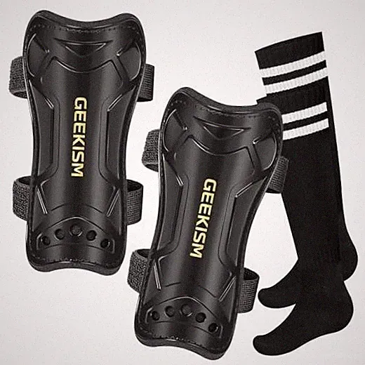 Soccer Shin Guards for Youth Kids Toddler, Protective Soccer Shin Pads &