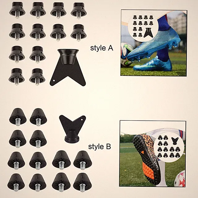 Soccer Shoe Spikes Stable Rugby Spike for Indoor Outdoor Sports Competition