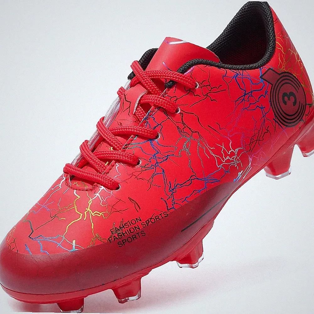 Soccer Shoes Boys Girls Soccer Cleats Outdoor Training Athletic Sneakers Prof...
