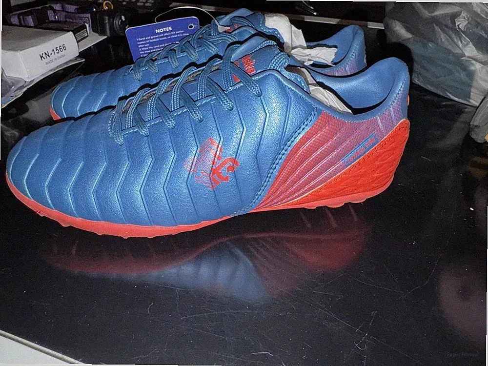 Soccer Shoes Kids Boys FG Cleats/TF Professional Training Girls Football Sz 2.5