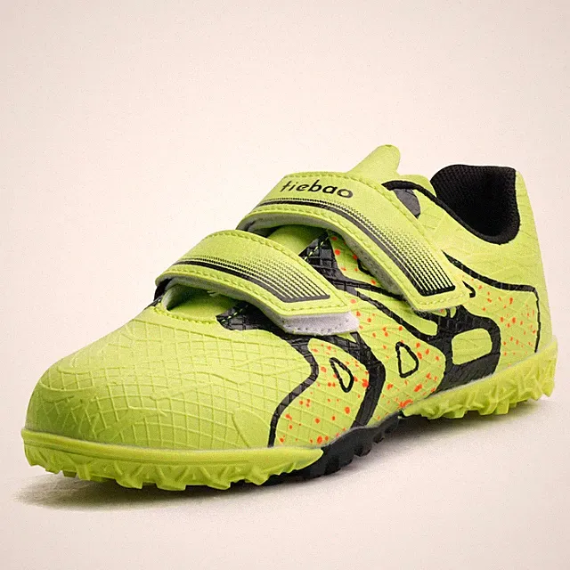 Soccer Shoes Turf Cleats Outdoor for /Little/Big Boys Girls Yellow 10(M) US