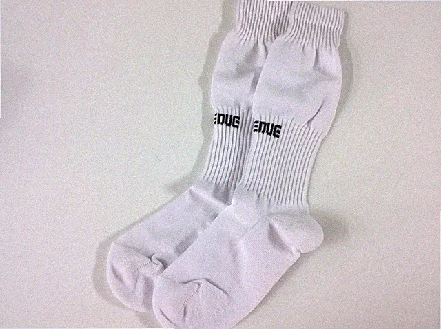 Soccer Sock, White, Small, Shoe size 3-5 (E84-Gsk)