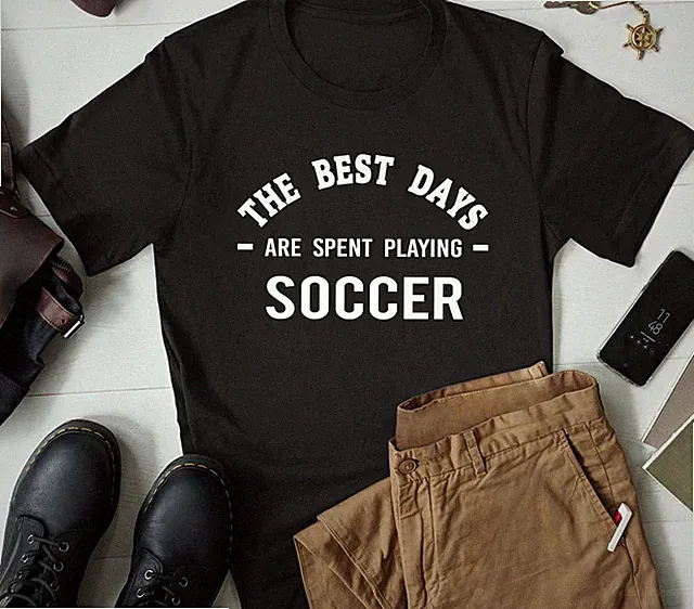 Soccer Sports Player T-shirt Playing Soccer Lover Gifts Men & Women