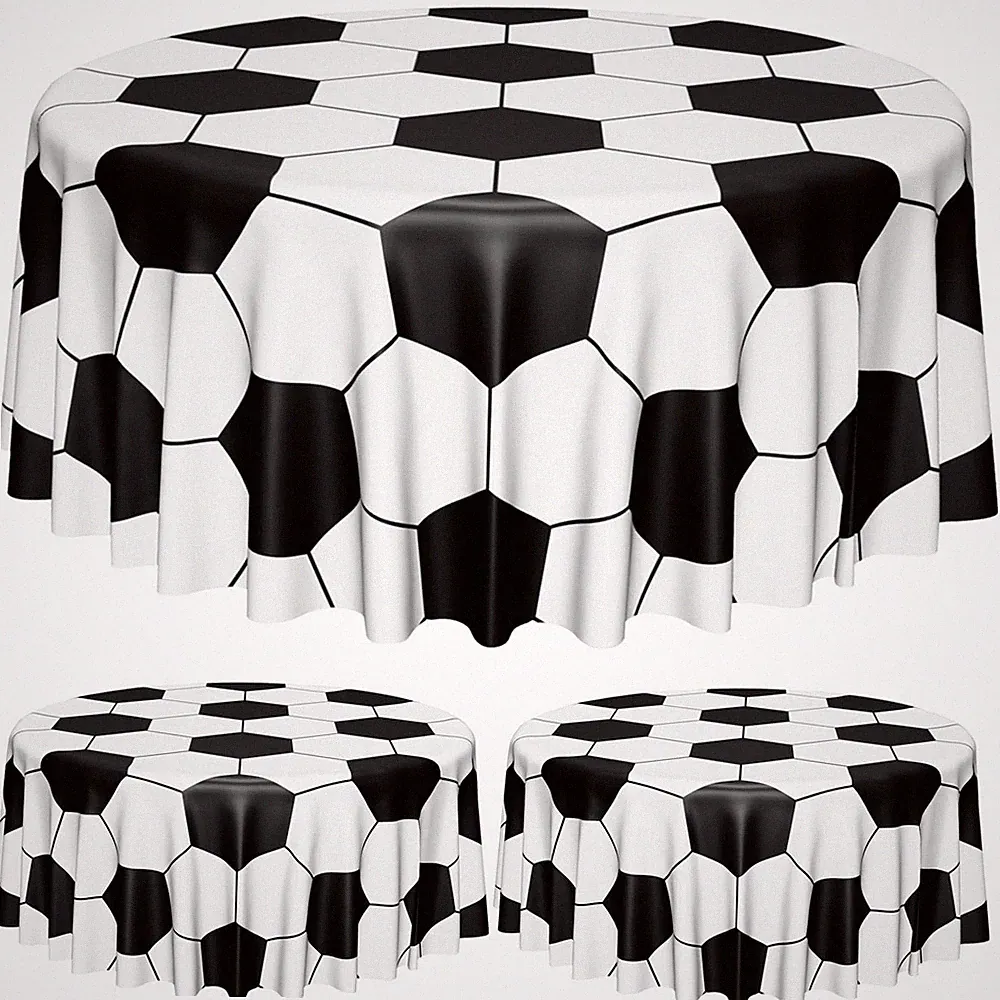 soccer table cloth spandex