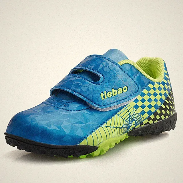 Soccer Turf Cleats Indoor Soccer TF Shoes Little Boys Girls Blue 6.5(M) US