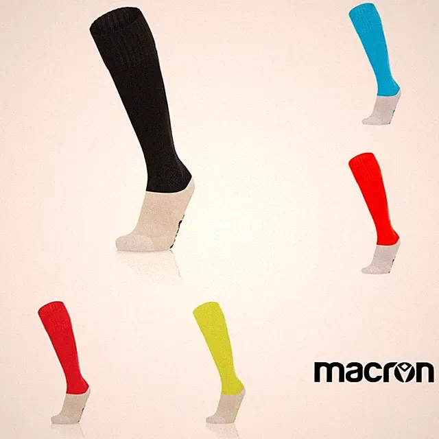 SOCKS FOOTBALL SOCCER REFEREE NITRO - MACRON - Pack of 5 pairs