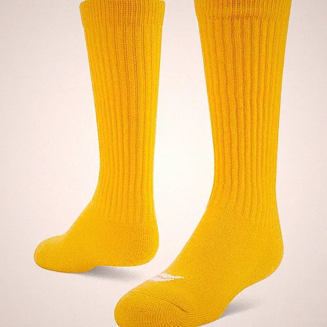 Sof Sole Soccer Over-The-Calf Team Athletic Performance Socks, Gold
