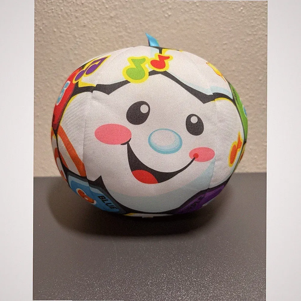 Soft Plush Soccer Ball - Fisher-Price Laugh & Learn Singin' Soccer Ball