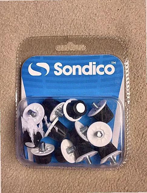 Sondico (UK) Safety Studs Soccer Cleats SG Plastic Replacement Fit Nike Puma etc