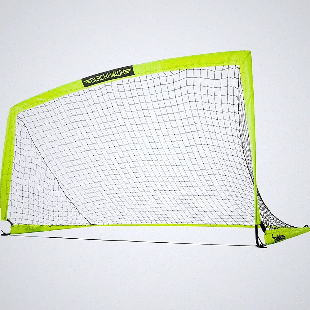 Sports Blackhawk Soccer Goal, Pop Up, Foldable, 6.5' x 3.5' Net, Optic Yellow