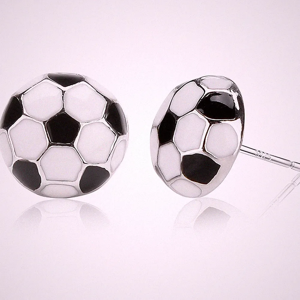 Sports Earrings,Soccer Football Volleyball Stud for Women Men Mom Birthday Je...