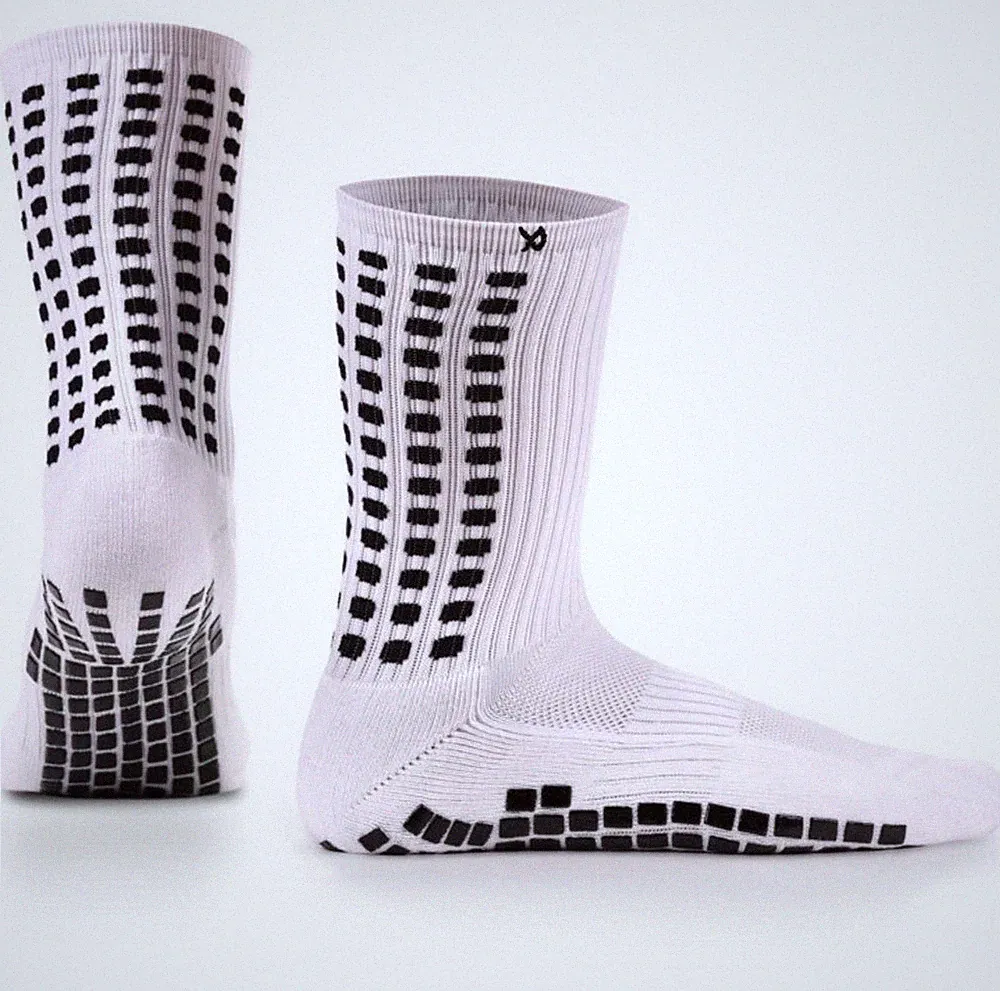 Sports Soccer Grip Calf Socks 6 pack multi color youth Large