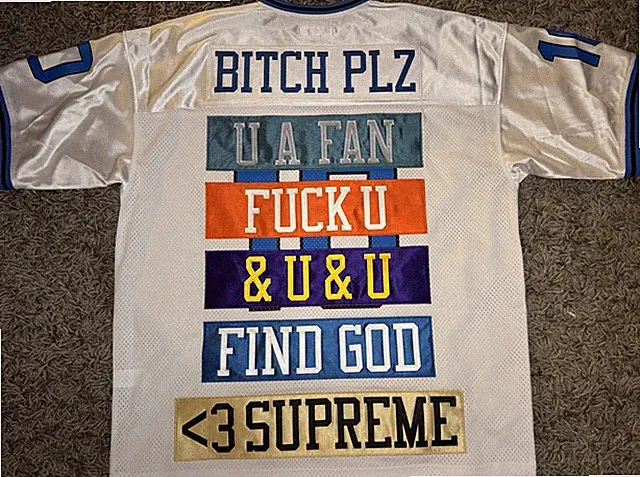 SS26 Supreme Find God Jersey, Size Large. Never Worn, Taken Out For Photos