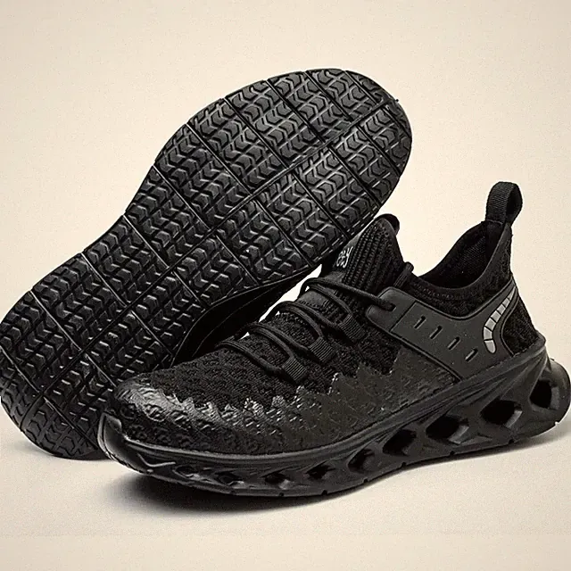 Steel Toe Safety Shoes Men Sneakers Puncture Proof Anti-smash Casual Work Boots