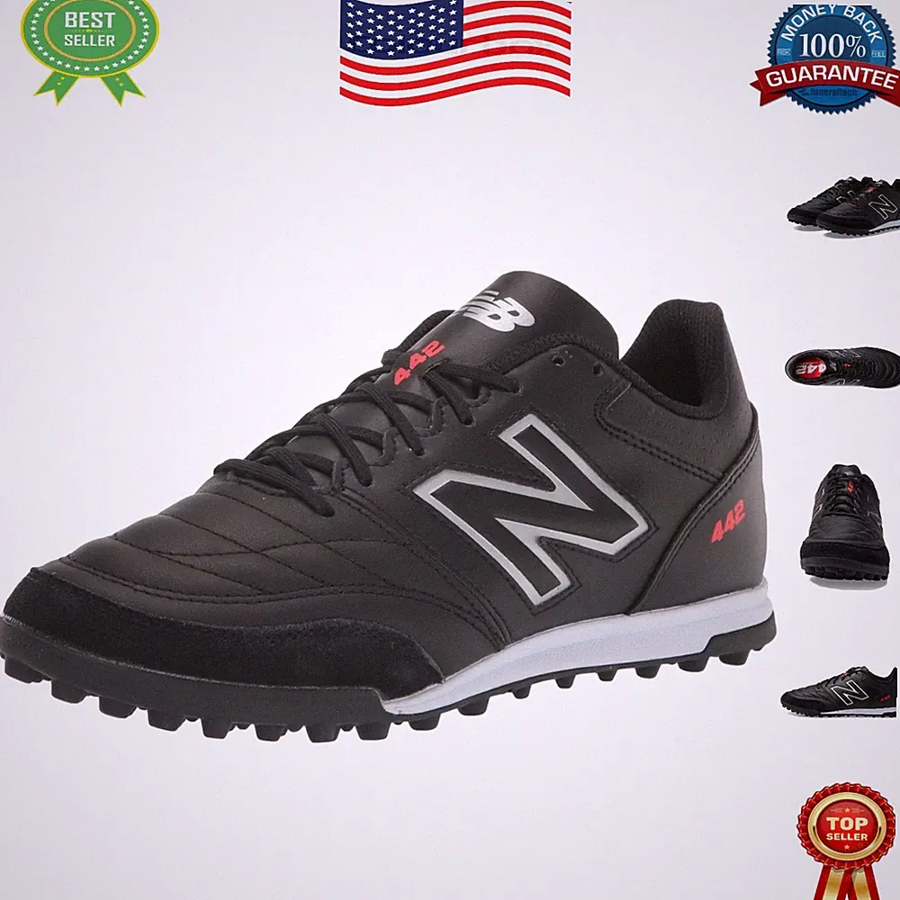 Stylish Men's 442 V2 Team TF Soccer Shoes - Cushioned Support in Size 9 Wide