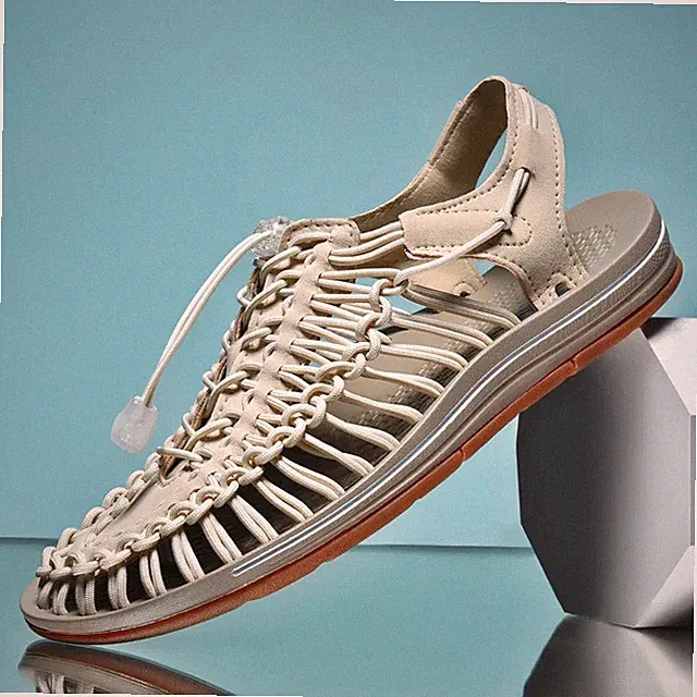 Summer Men's Womens Sandals Weaving Outdoor Beach Shoes Walking cycling Sneakers