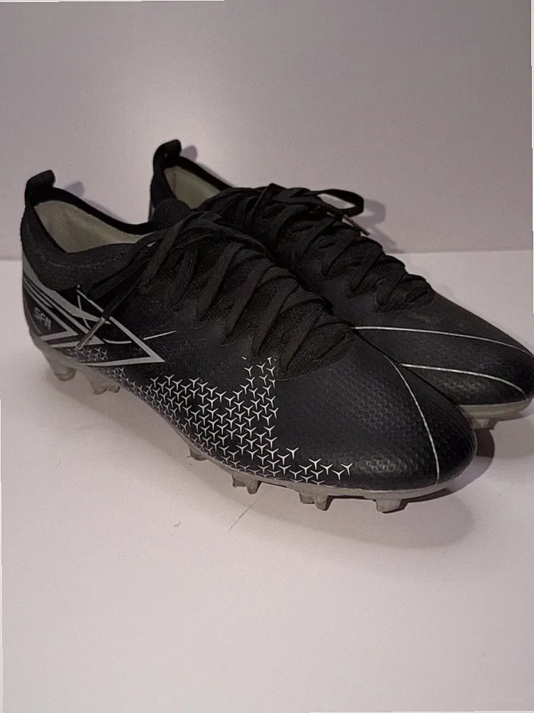 Supnumu soccer cleats Mens Shoes Trace Speed FG Lightweight 8.5 US Black