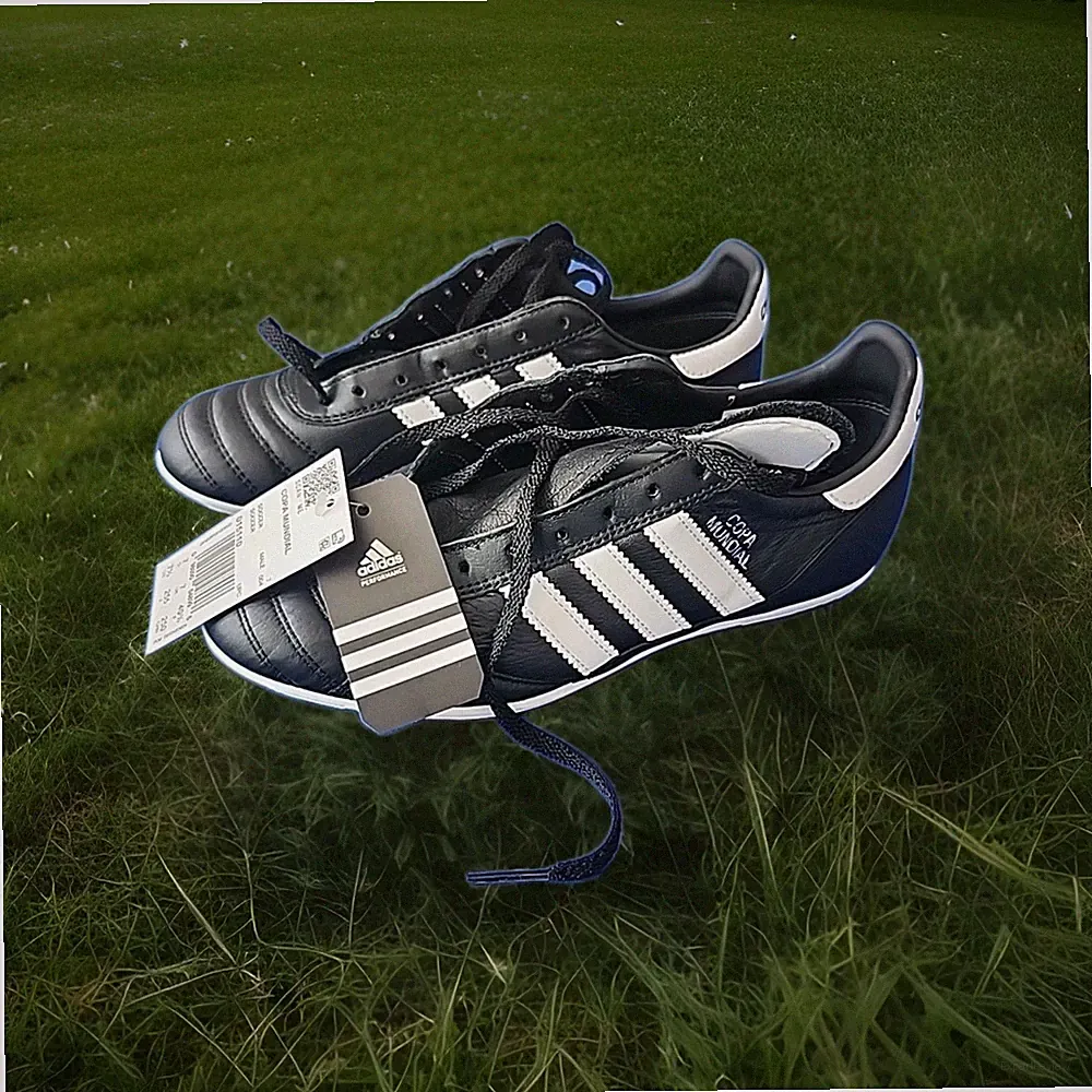 Sz 10 Adidas Copa Mundial Leather Soccer Cleats 015110 Made In GERMANY