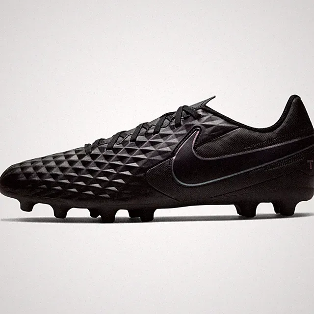 Sz 6 Nike Legend 8 Club Men's Firm Ground Soccer Cleats (Black/Black, Numeric_6)