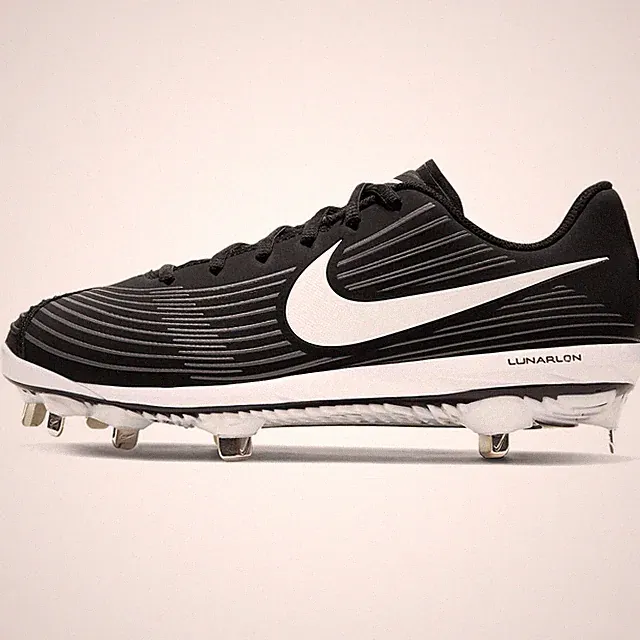 Sz 6 Nike Lunar Hyperdiamond 3 Pro Women's Baseball/Softball Cleat - Black/Wh..
