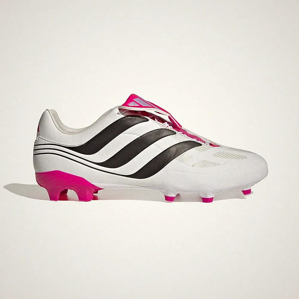 Sz 8.5 adidas Predator Precision.3 Firm Ground Cleats, Unisex Sizing, Cloud W..