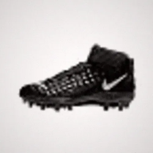 Sz Nike Force Savage Pro 2 Molded Football Cleats SZ 8.5 Black | White