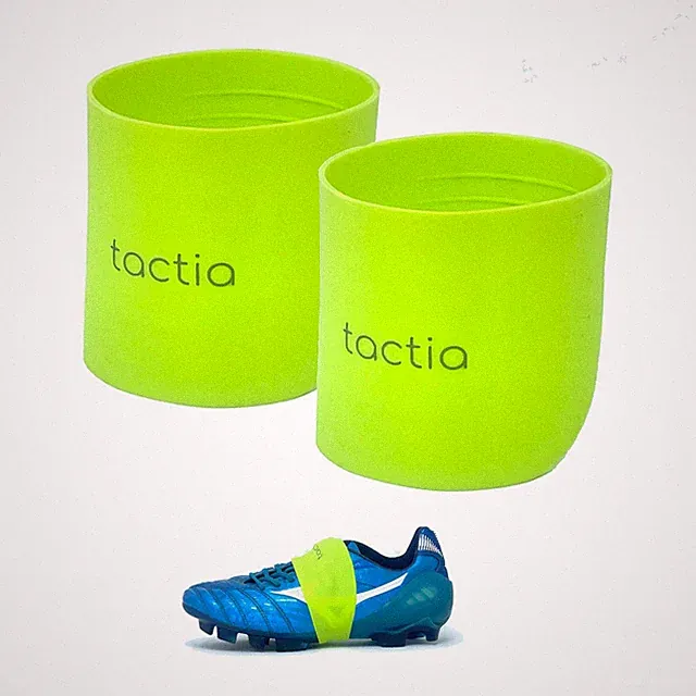 Tactia Lace Band Soccer Cleats Shoe Lace Cover (2 pcs) Green