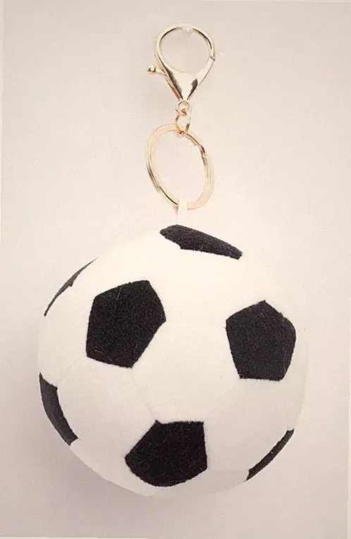 Target Bullseye 3.5" Soccer Ball Plush Key Chain Keychain Sports Bag Charm 2026