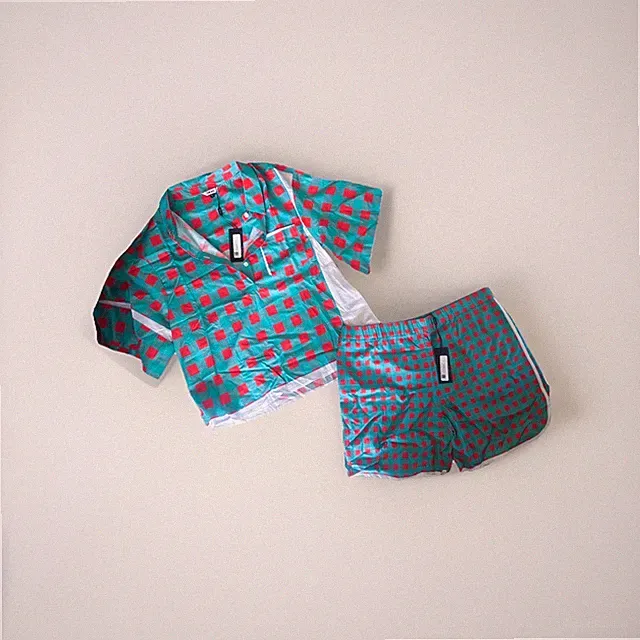 THE KIT Boxy Shirt & Soccer Shorts Set – Size Large (NWT)