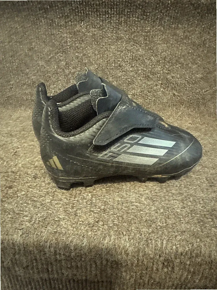 Toddler 8c Adidas F50 Cleats Soccer Shoes Black