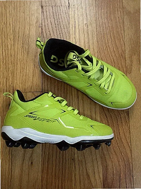 Toddler DSG Speed Viper Multisport Cleat Lime Green Size 11K